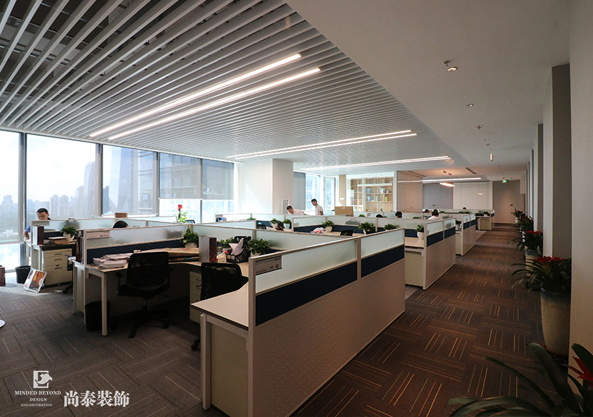 2000㎡现代简约办公室设计装修 | 融创中国