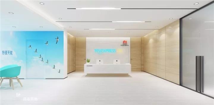 连华为阿里都点赞的网讯电通公司，3000㎡深圳办公室装修设计