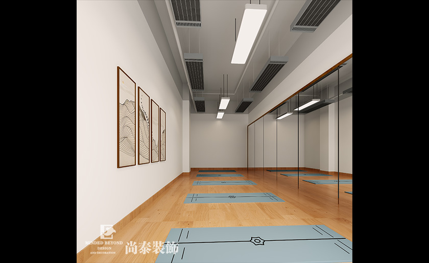 200平米瑜伽普拉提会所装修设计 | 瑜美瑜伽