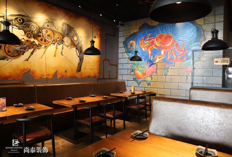 餐厅一角装修实景图