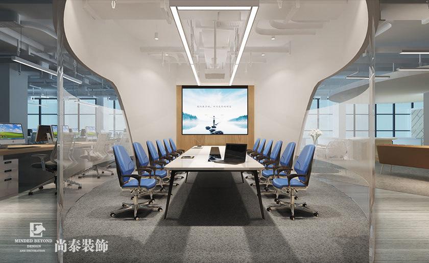 1450㎡人工智能公司办公室设计 | 云歌人工智能