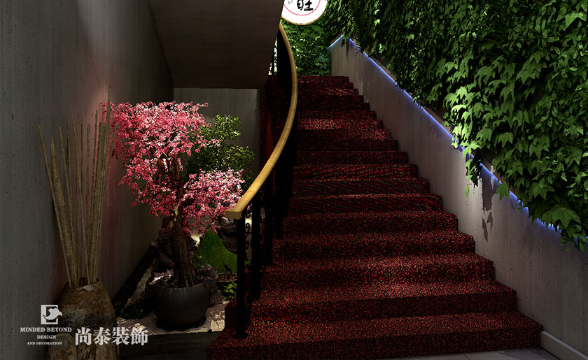 中式餐饮店装修效果图-福鑫湘旺