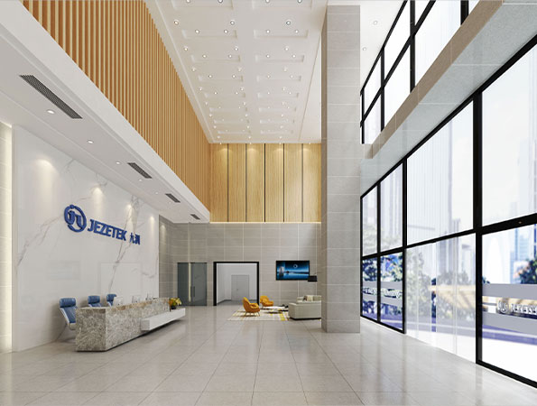1900㎡高科技公司办公展厅装修设计 | 九洲电器集团