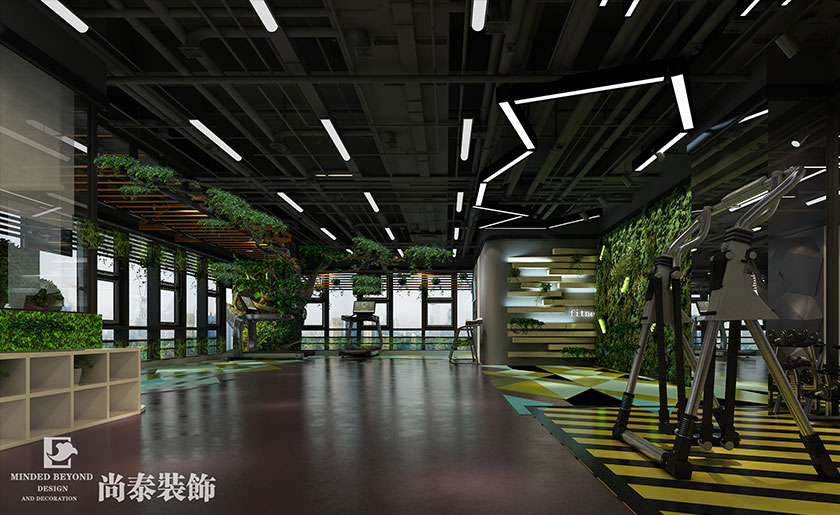 健身会所装修效果图