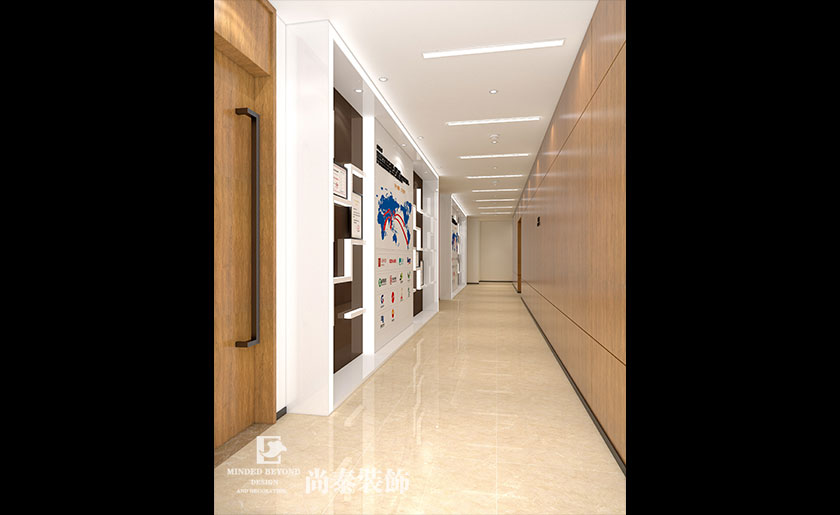 1700㎡上市LED产业科技公司办公室装修设计 | 万润科技