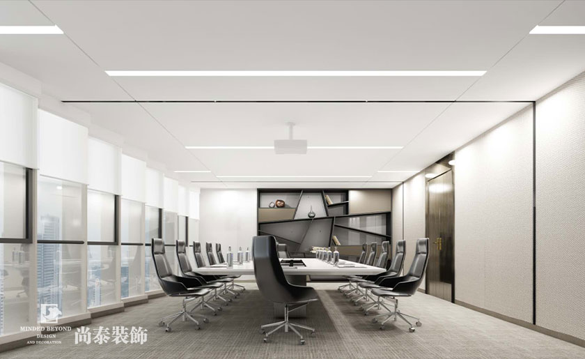600㎡电子科技公司办公室装修设计 | 亿思腾达