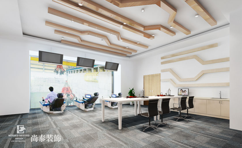 1600㎡环保产业公司办公室装修设计 | 绿色动力环保集团
