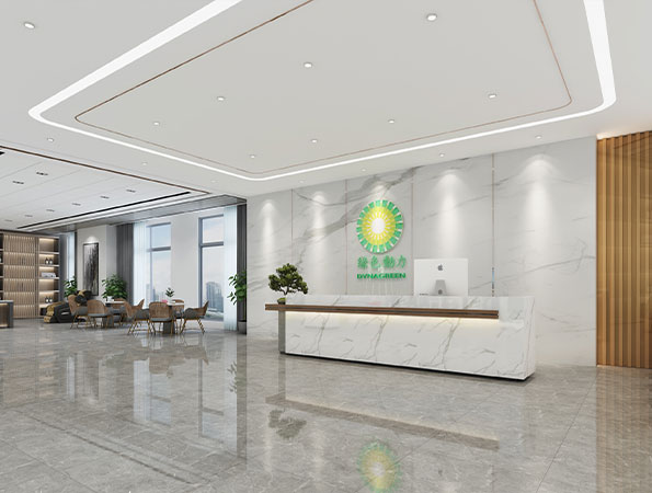 1600㎡环保产业公司办公室装修设计 | 绿色动力环保集团