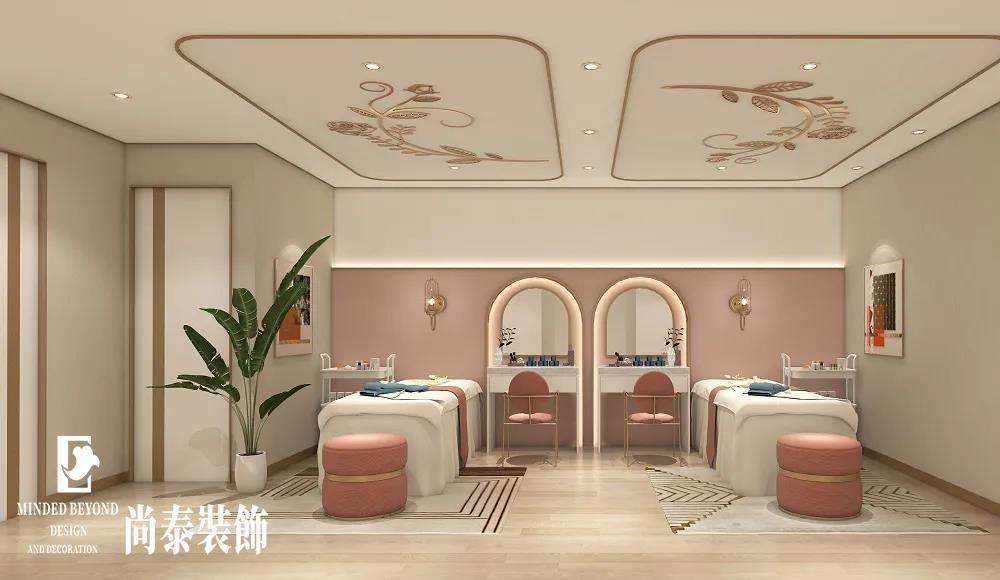 现代轻奢美容院装修效果图