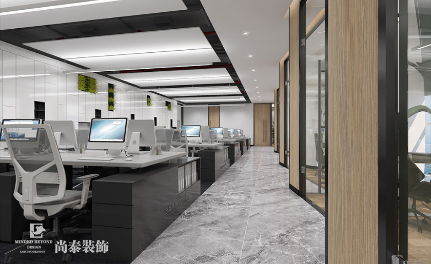 380平米简约风办公室设计 | 君龙律师事务所