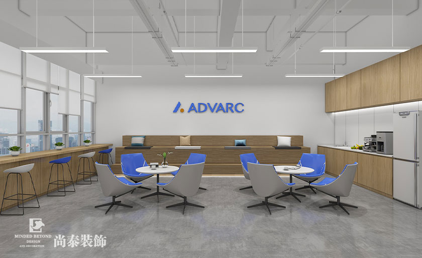 480平米机电公司简约办公室设计 | 阿达科