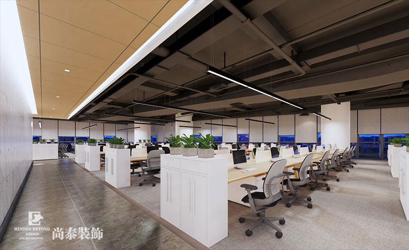 1900平米科技公司深圳新办公室设计 | 一博科技
