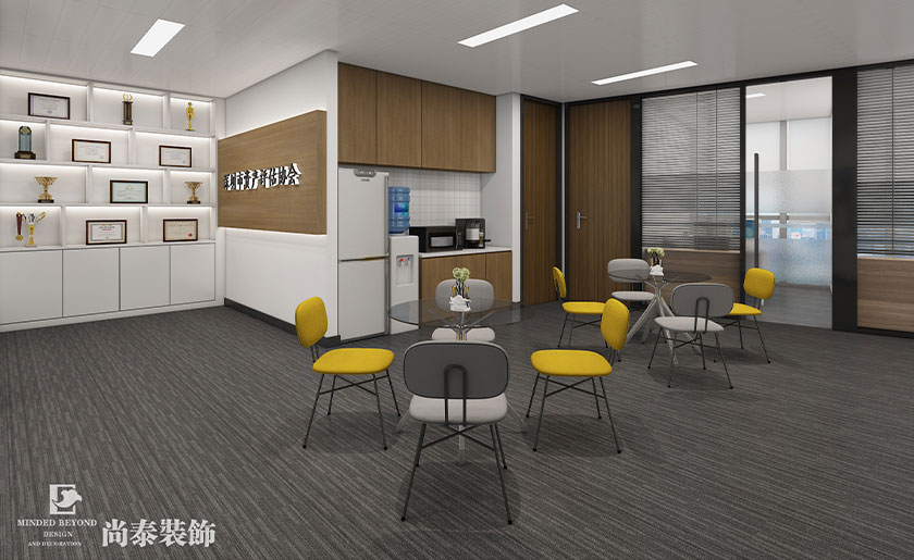 150平米协会办公室装修设计 | 深圳市资产评估协会