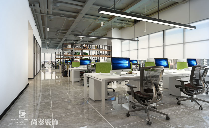 800平米消费电子公司办公室设计 | 深智电