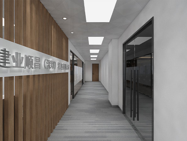 260平米机电公司简约办公室装修设计 | 建业顺昌