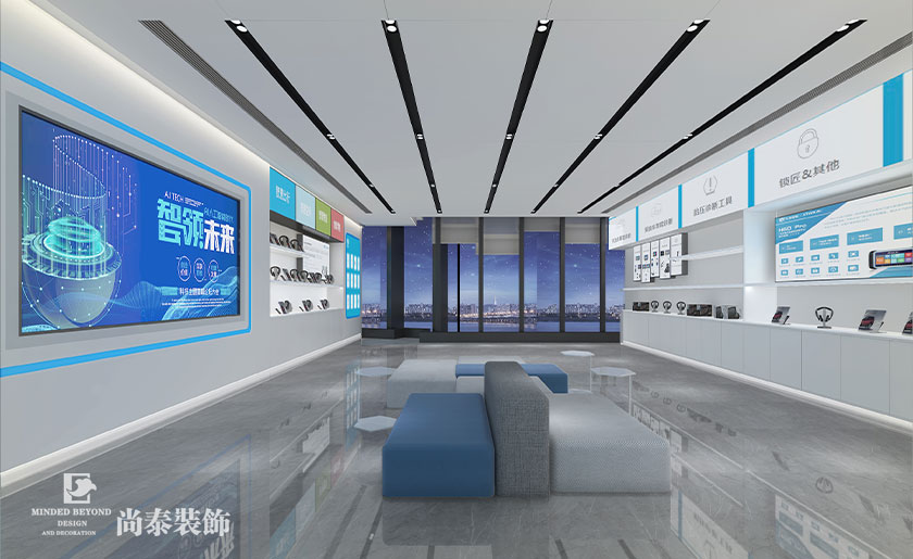 深圳4000平米智能科技公司办公室装修设计案例 | 云伽智能