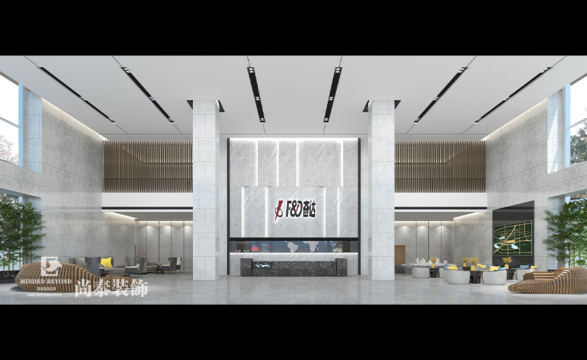 3000平米上市公司办公室实验室展厅装修效果图 | 奋达科技