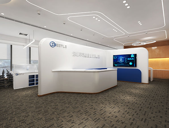 深圳写字楼办公室设计-380平米智能科技公司 | 甲壳虫智能