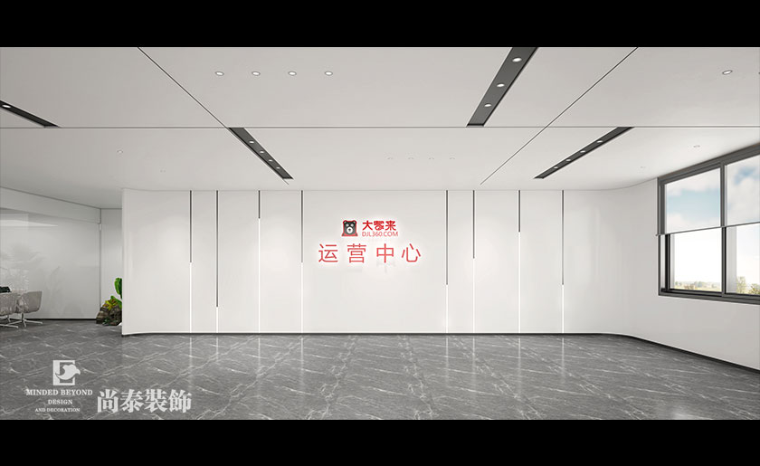 深圳科技公司800平展厅设计效果图