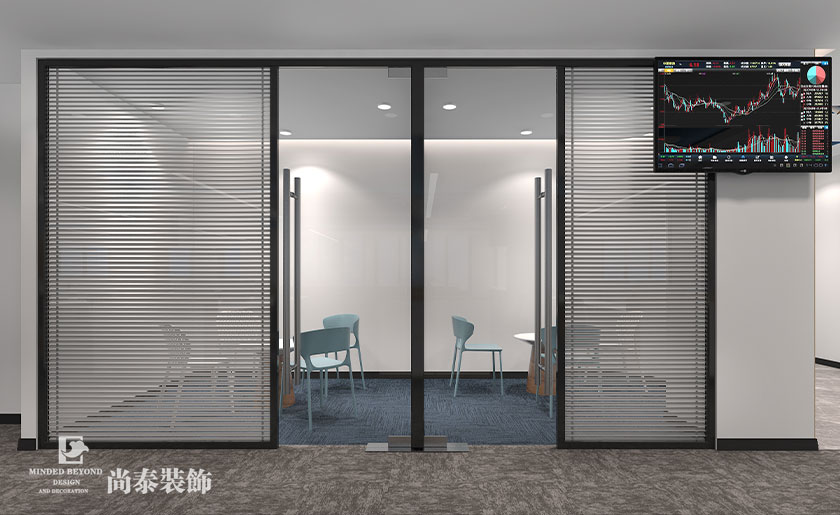 600平米知名证券公司办公室装修设计 | 金证科技