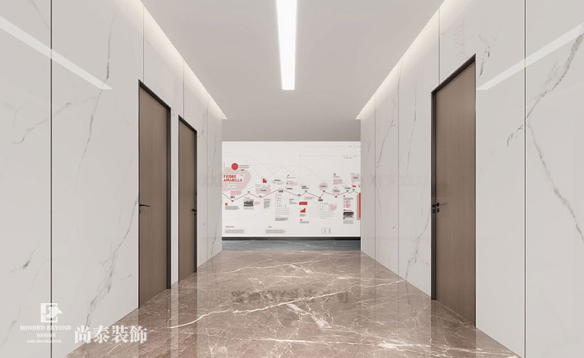 深圳罗湖智丰大厦1700平米管理咨询公司写字楼办公室装修