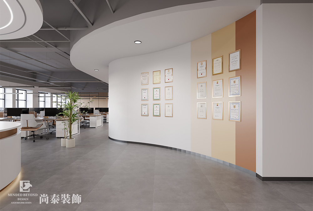 写字楼装修：360平米深圳影音科技公司办公室改造装修设计