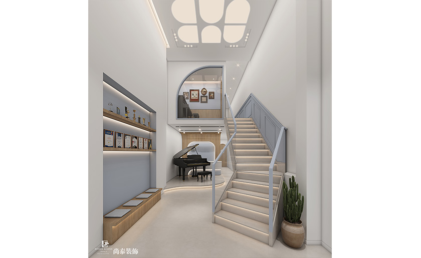 200平米深圳南山钢琴教育机构琴行门店装修设计