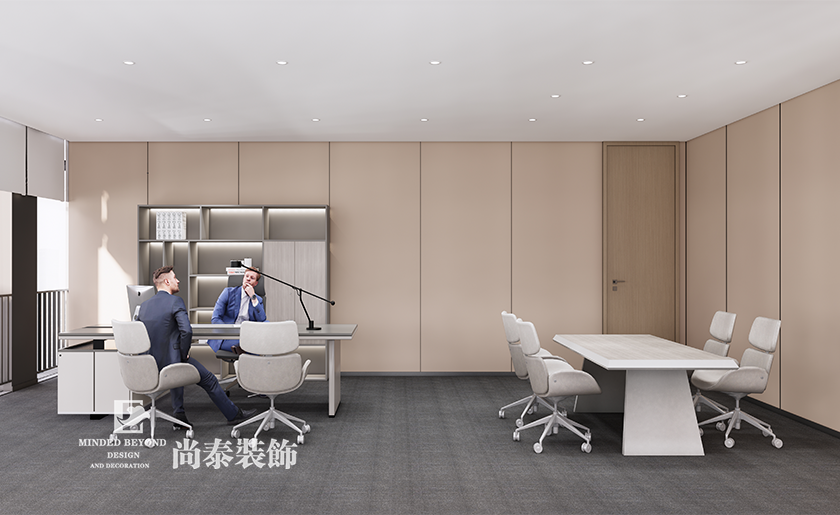 深圳龙岗区智能科技型写字楼办公室装修设计案例