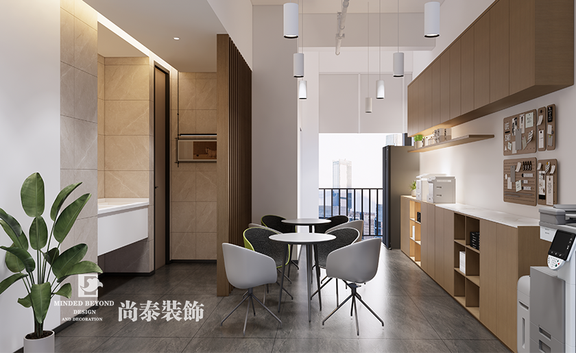 深圳龙岗区智能科技型写字楼办公室装修设计案例