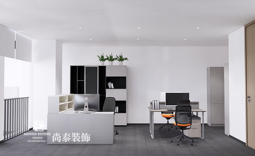 深圳龙岗区智能科技型写字楼办公室装修设计案例