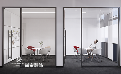 深圳龙岗区智能科技型写字楼办公室装修设计案例