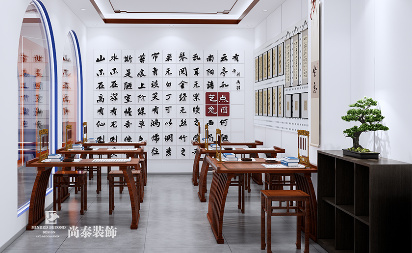 深圳宝安区教育培训公司办公室装修设计效果