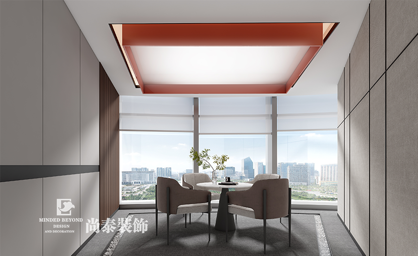 深圳龙岗区网络公司办公室装修效果案例