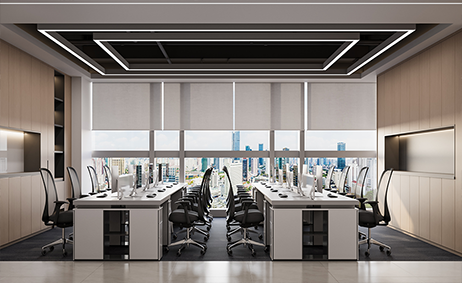 极简高级·通透质感—400㎡办公室装修方案