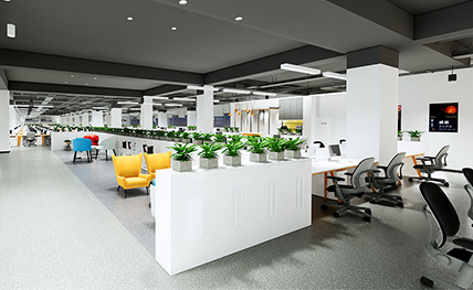 科技感办公室装修：高性价比打造未来感办公空间